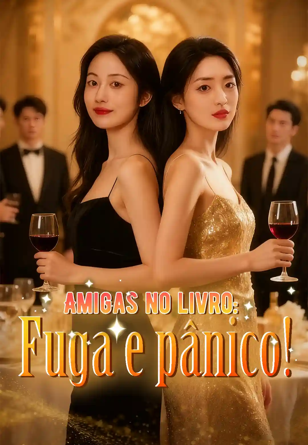 Amigas no livro: Fuga e pânico!