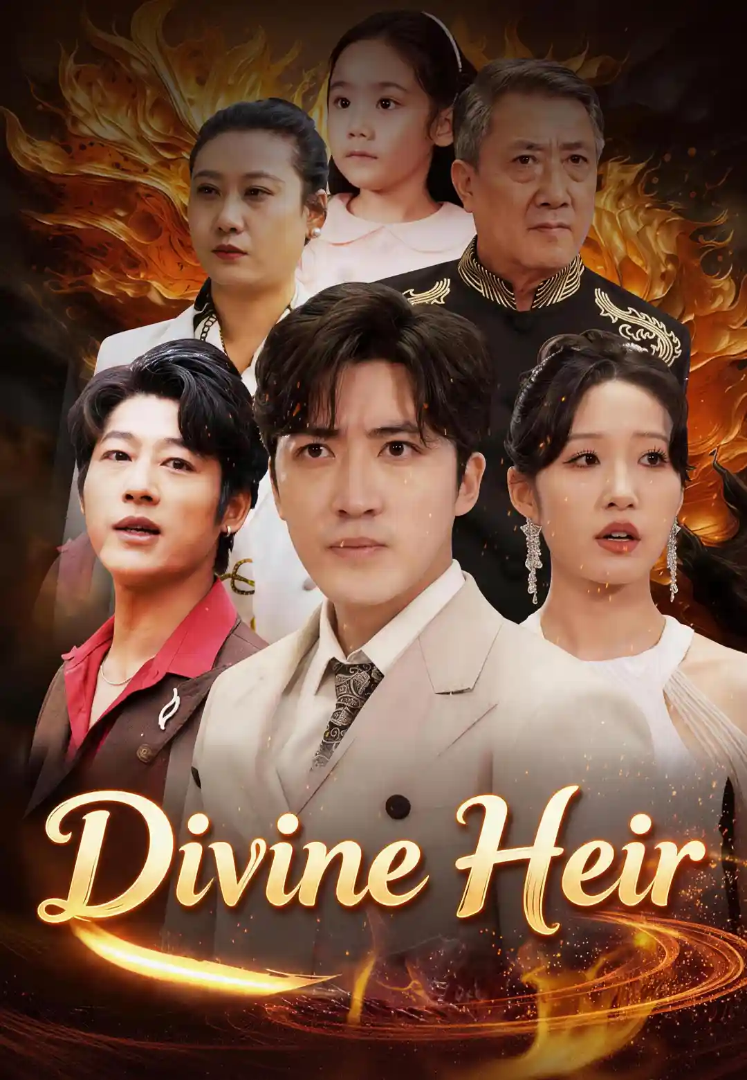 Drama China Divine Heir Returns sub Indo - poster