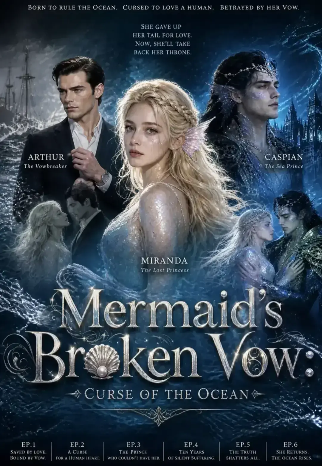 Chinese Drama The Mermaid's Ruined Oath with subtitles - poster
