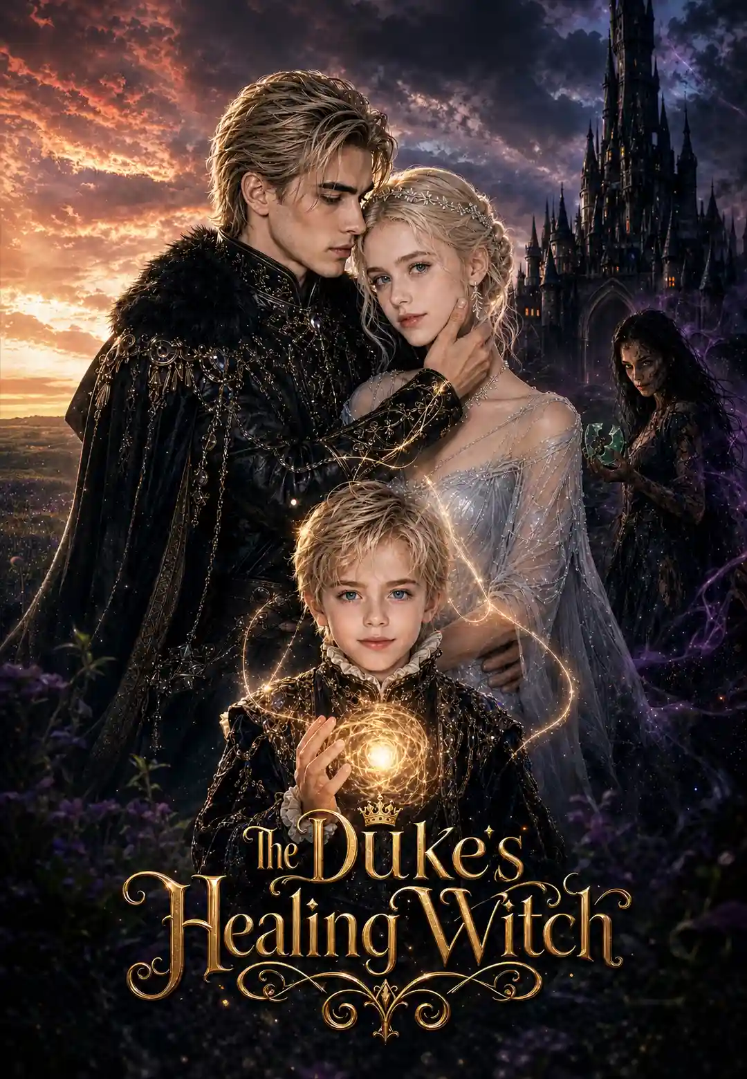The Wounded Duke’s Healer Witch