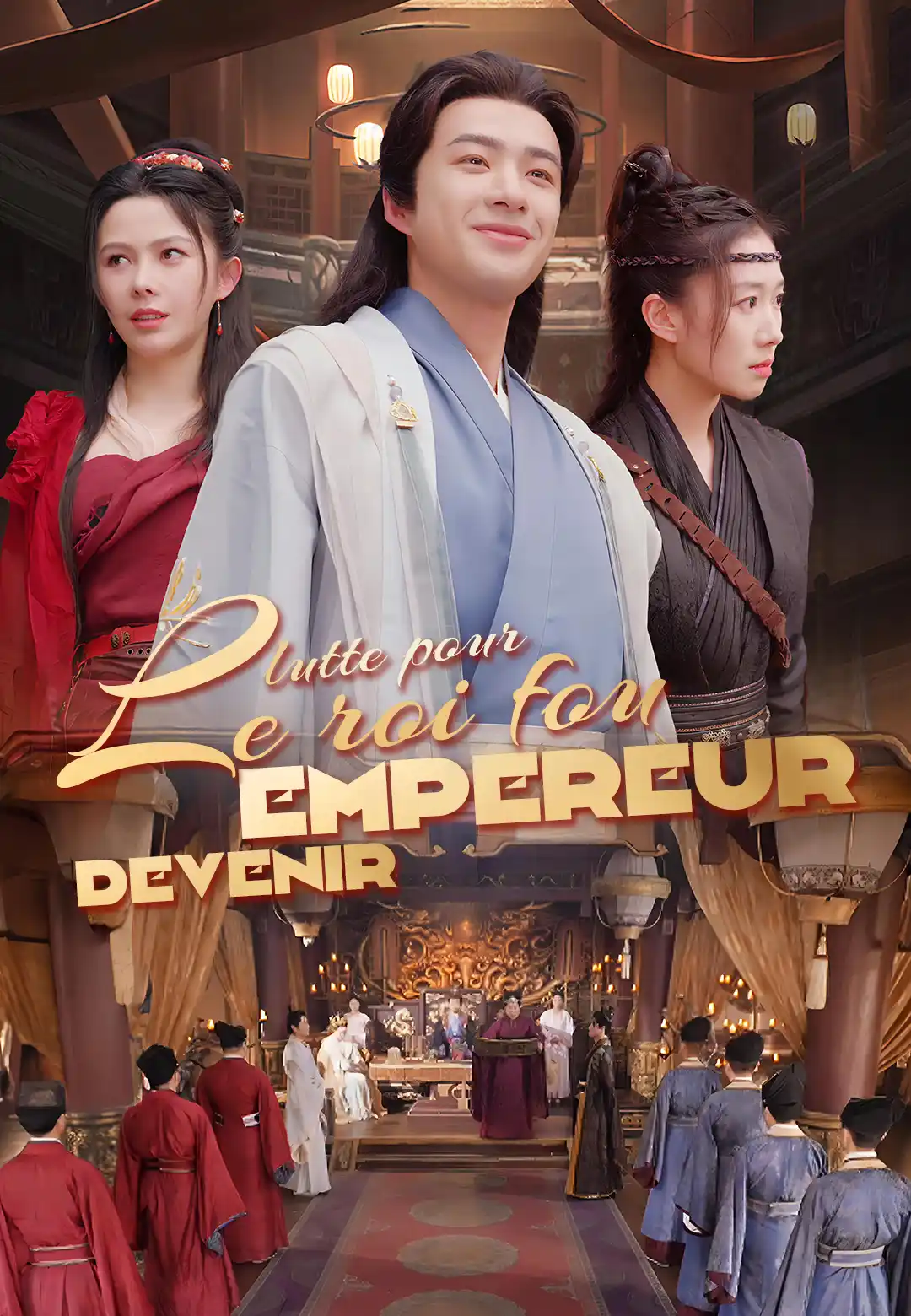 Le roi fou lutte pour devenir empereur