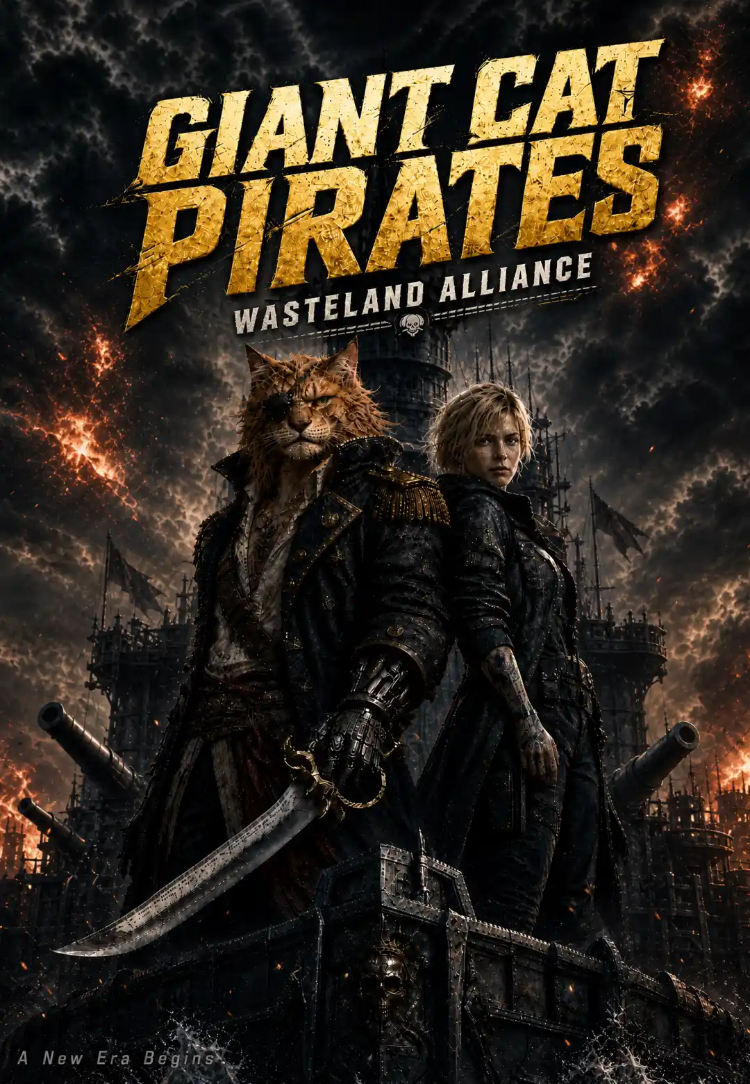 Giant Feline Pirates: Wasteland Outlaw Pact