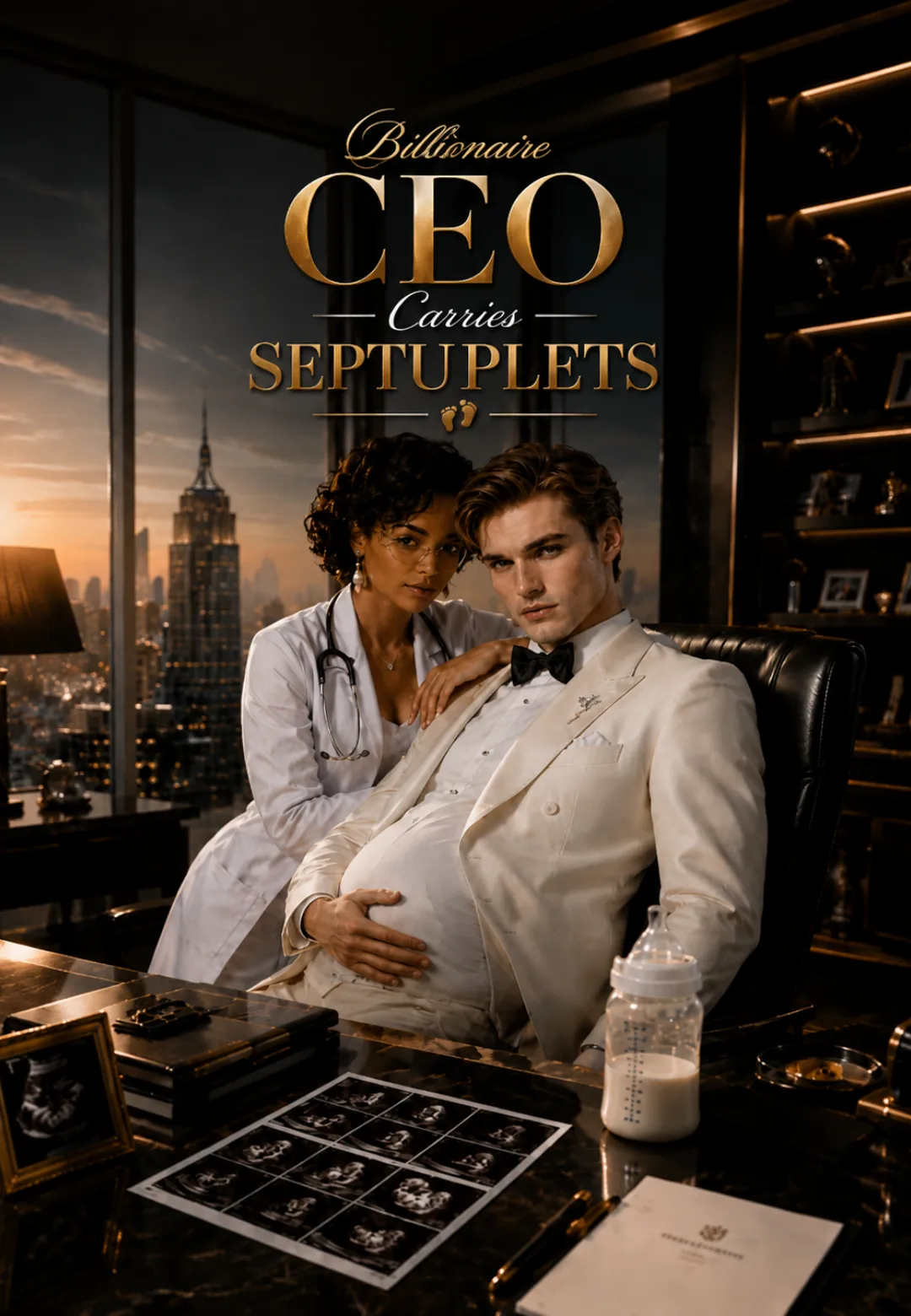 Billionaire CEO Carries SEPTUPLETS