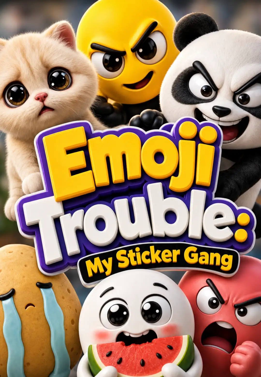 Emoji Trouble:My Sticker Gang