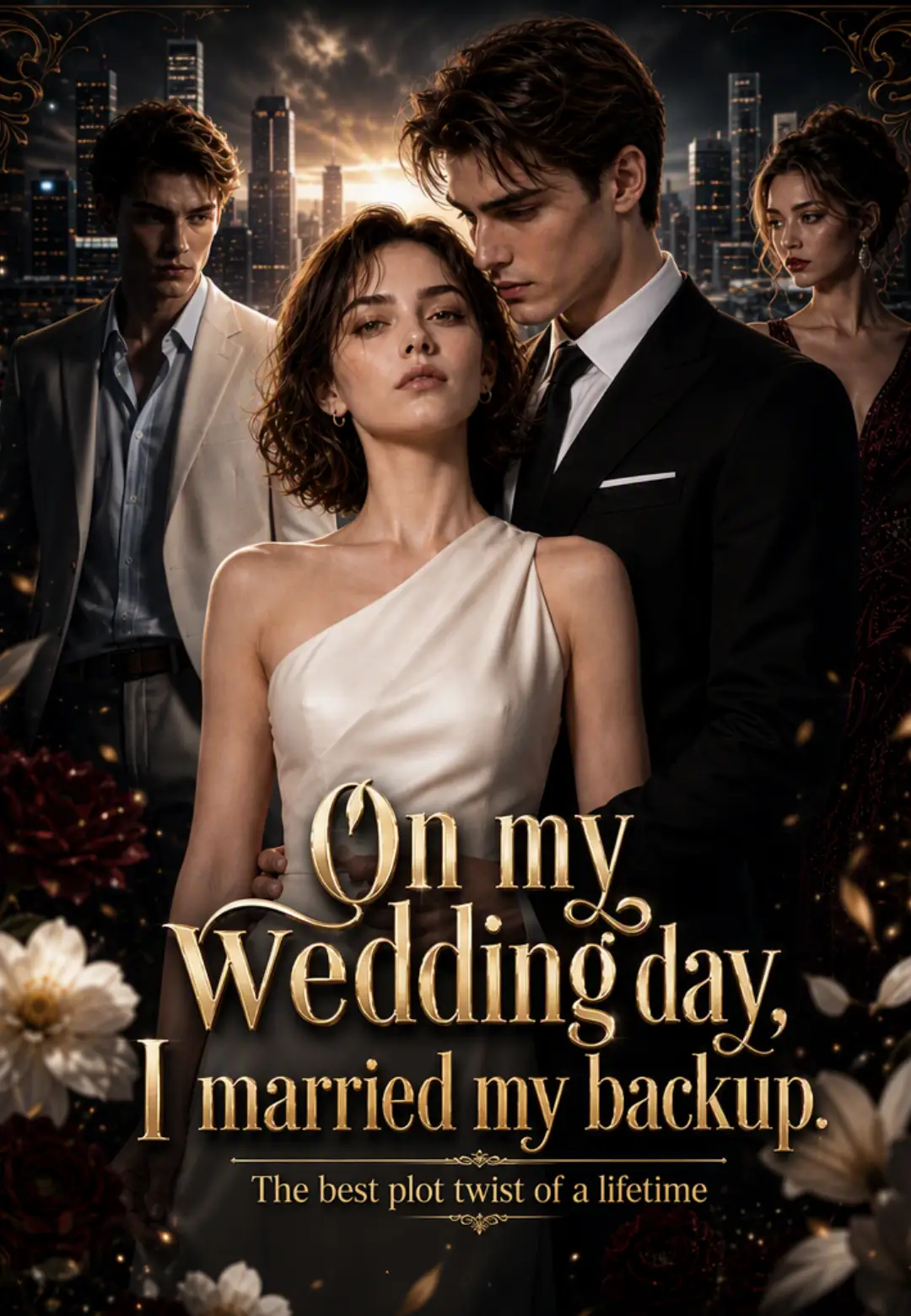 On my wedding day, I married my backup poster