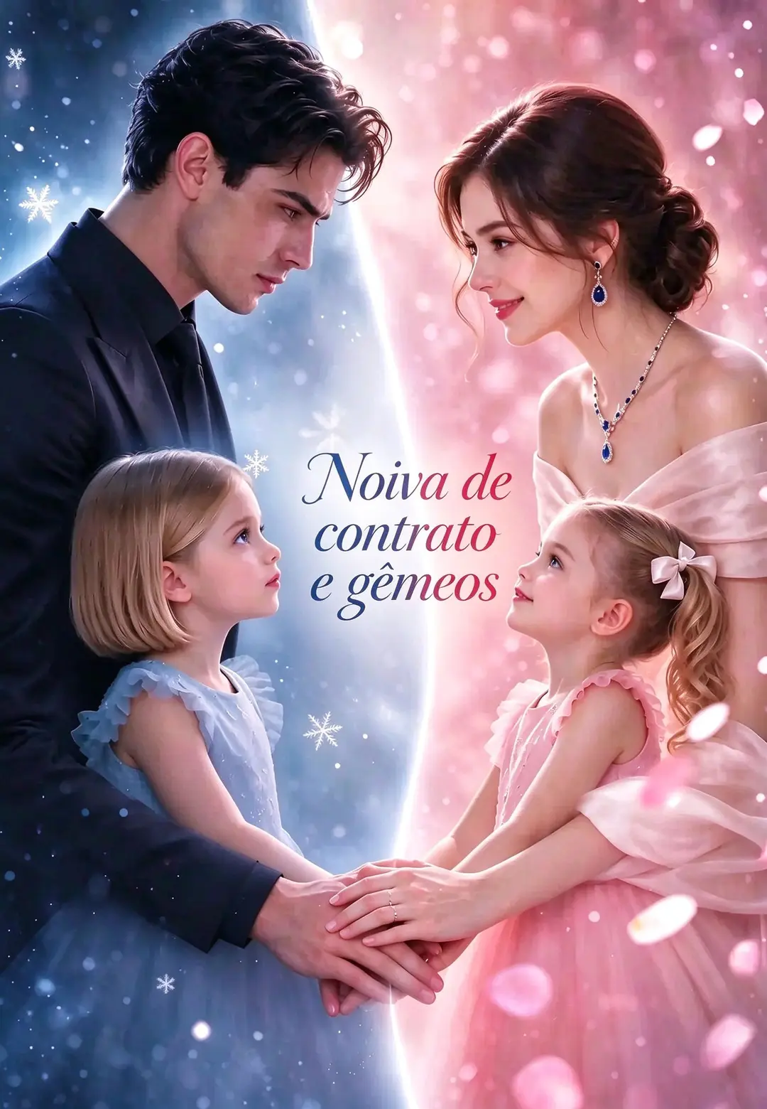 Noiva de contrato e gêmeos