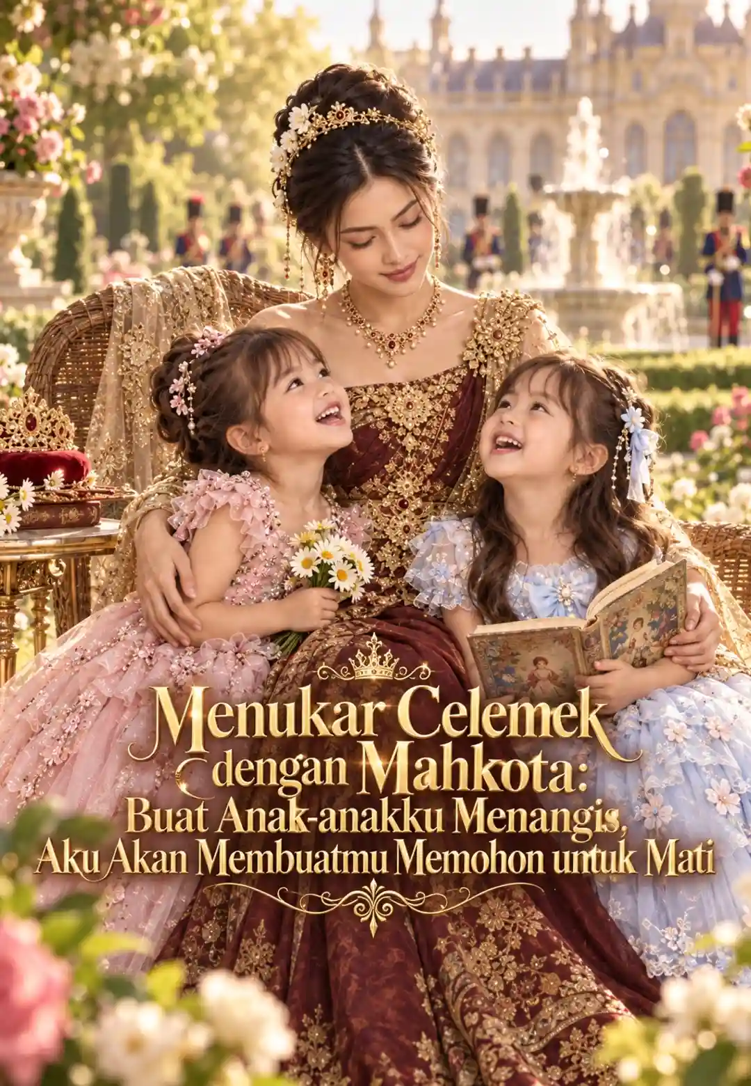 Poster Menukar Celemek dengan Mahkota: Buat Anak-anakku Menangis, Aku Akan Membuatmu Memohon untuk Mati