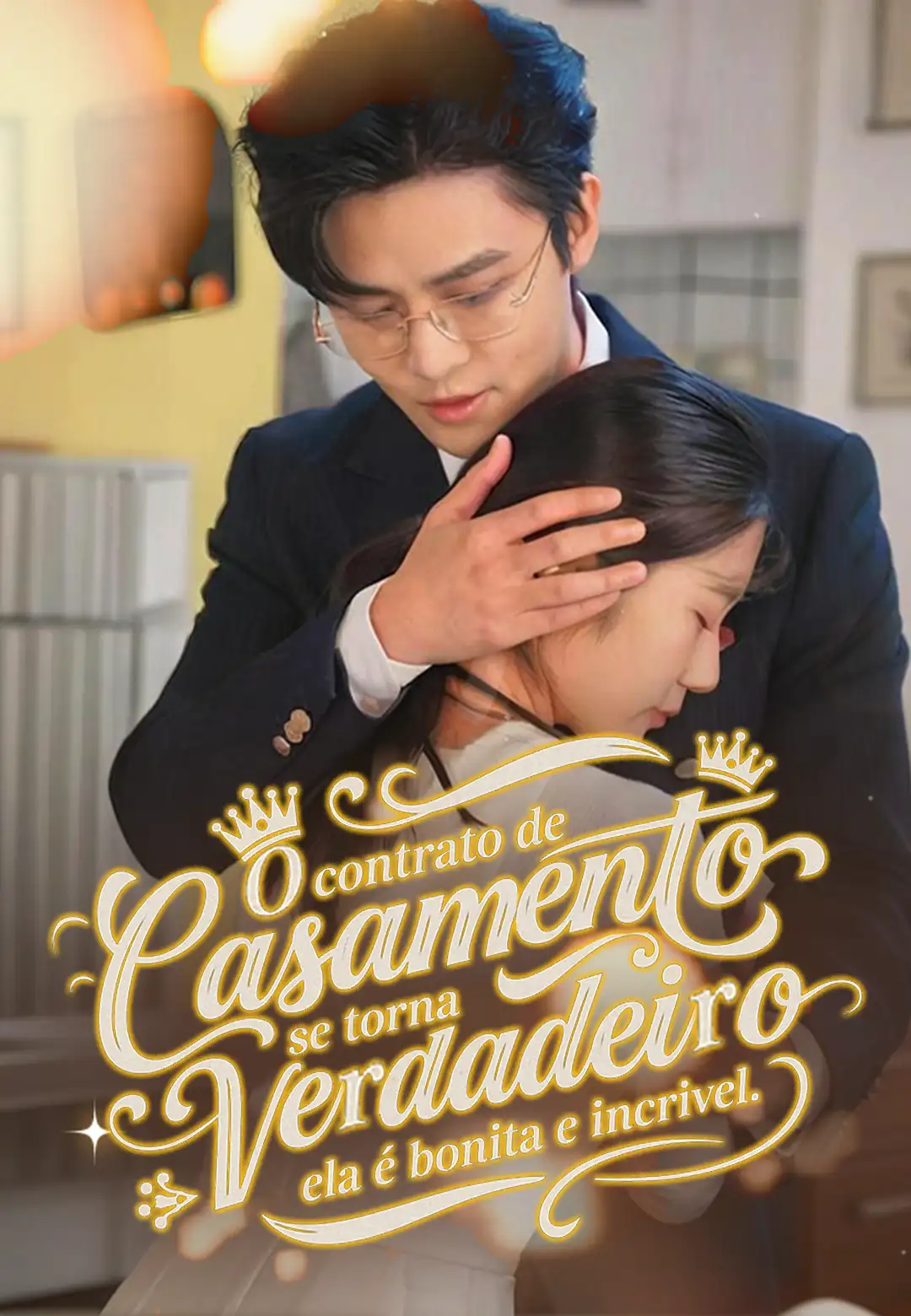 O contrato de casamento se torna verdadeiro, ela é bonita e incrivel.